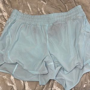 Lululemon 5’ Light Blue Tracker Shorts